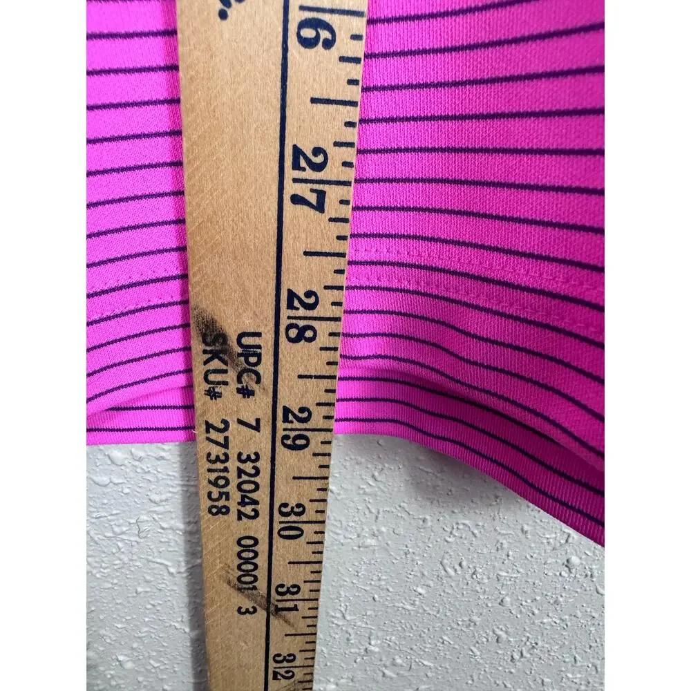 Adidas Mens Bright Pink Polo size Small